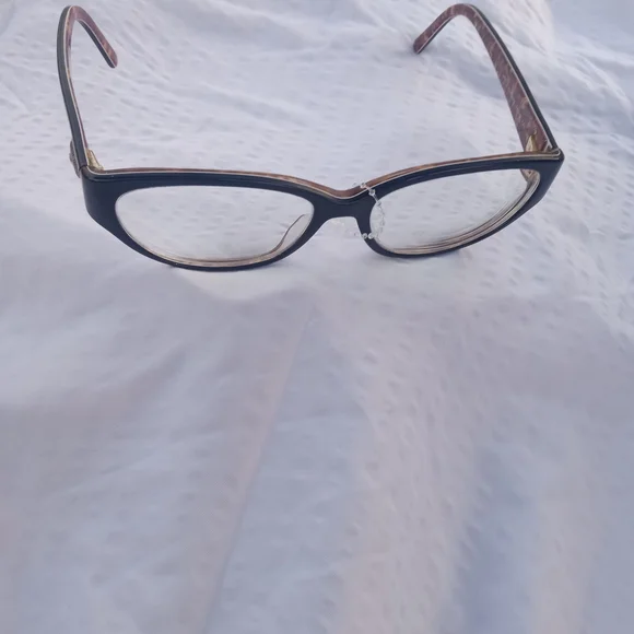 Versace Black Cat-Eye Glasses - Picture 12 of 16